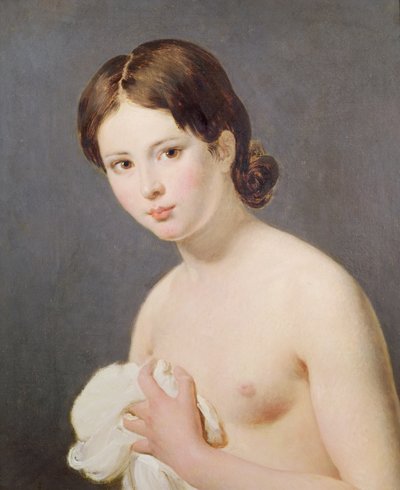 Ritratto di una giovane ragazza. c. 1795 da Jacques Louis David